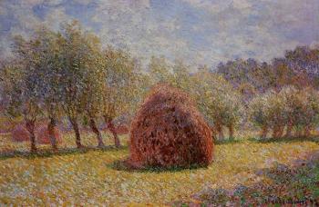 Claude Oscar Monet : Haystacks at Giverny III